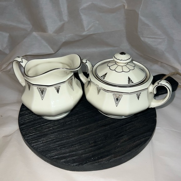 Community China Other - Vintage Community China Deauville Creamer & Sugar Bowl Set/1930s/RARE FIND